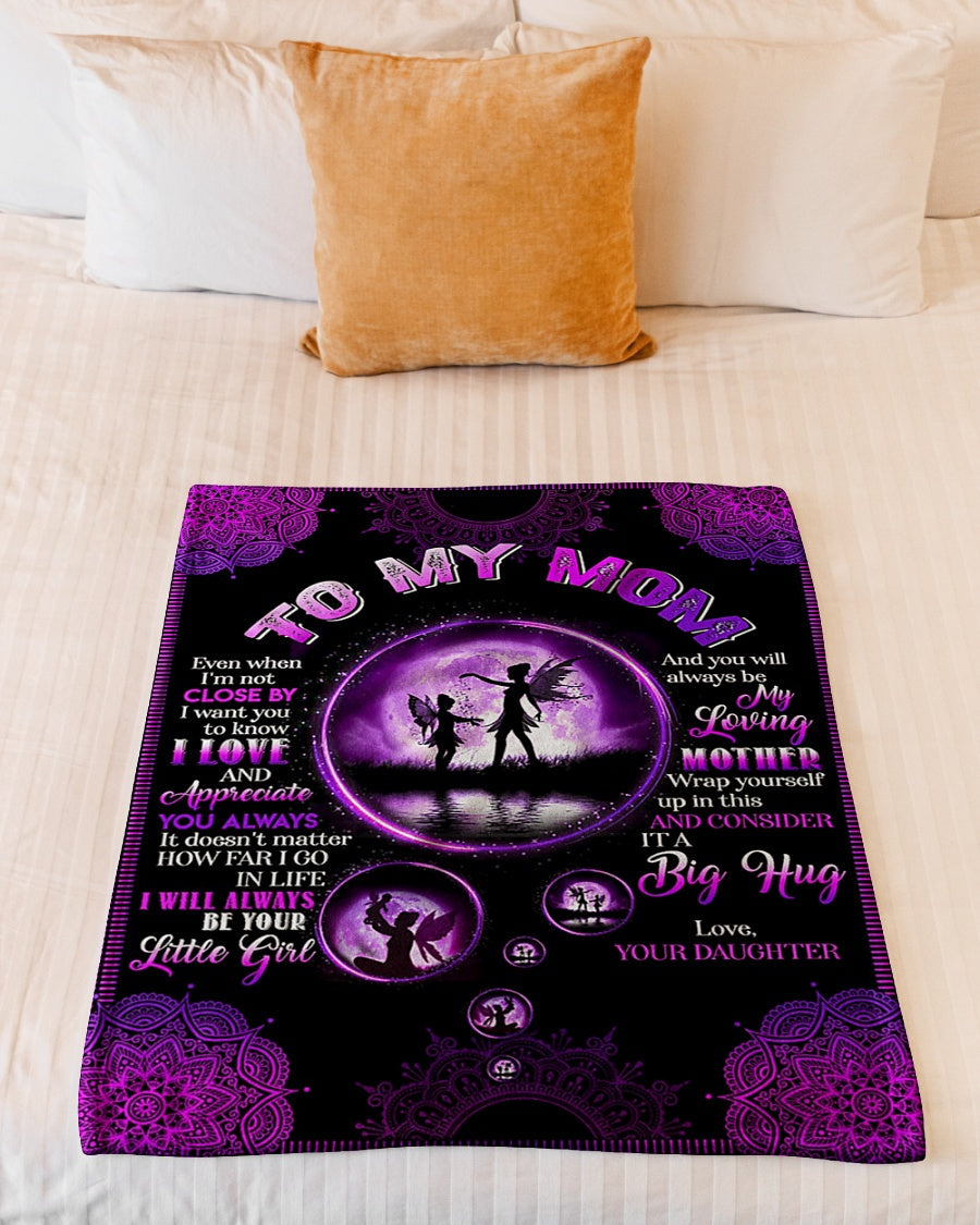 Family To Me You Are The World Mother Flannel Blanket For Cozy Bedroom Sofa Decor