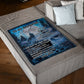 Wolf The Rest Of Your Life Daughter Gift Flannel Blanket For Cozy Bedroom Sofa Decor