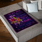 Flower Mother You Are The Best Flannel Blanket For Cozy Bedroom Sofa Decor