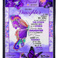 Butterfly If Fate Whispers To You Mom To Daughter Flannel Blanket For Cozy Bedroom Sofa Decor