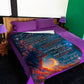 Wolf To My Mom Flannel Blanket For Cozy Bedroom Sofa Decor
