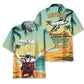 Retired Pilot Captain Hawaiian Shirt For Relaxed Getaway And Island Inspired Style