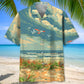 Retired Postal Service Hawaiian Shirt For Relaxed Getaway And Comfortable Travel Wear