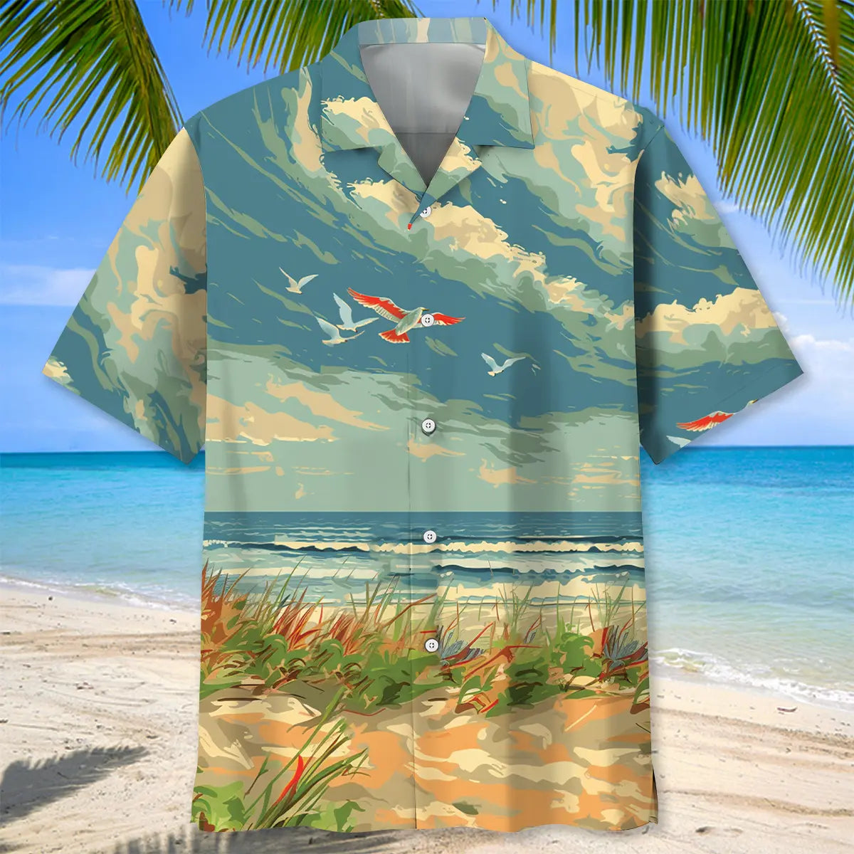 Retired Postal Service Hawaiian Shirt For Relaxed Getaway And Comfortable Travel Wear