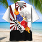 Retro Boxing Hawaiian Shirt For Coastal Travel, Casual Events, And Comfortable Summer Wear