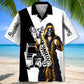 Retro Boxing Skull Hawaiian Shirt For Island Vacations, Casual Events, And Distinctive Seasonal Style