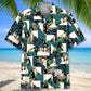 Retro Mountain Climbing Hawaiian Shirt For Outdoor Adventures, Coastal Travel, And Comfortable Casual Style