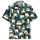 Retro Mountain Climbing Hawaiian Shirt For Outdoor Adventures, Coastal Travel, And Comfortable Casual Style