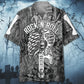 Rock Roll Guitar Hawaiian Shirt For Festival Travel, Beach Gatherings, And Relaxed Summer Style