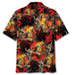 Rock n Roll Skull Guitar Hawaiian Shirt
