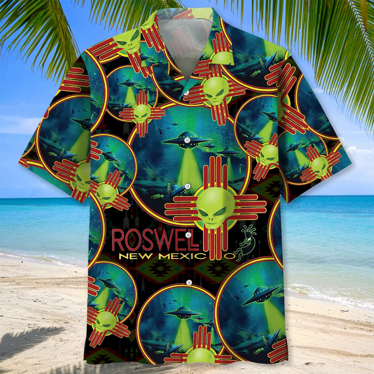 Roswell Of New Mexico Hawaiian Shirt For Poolside Gathering, Summer Vacation, And Easygoing Fashion