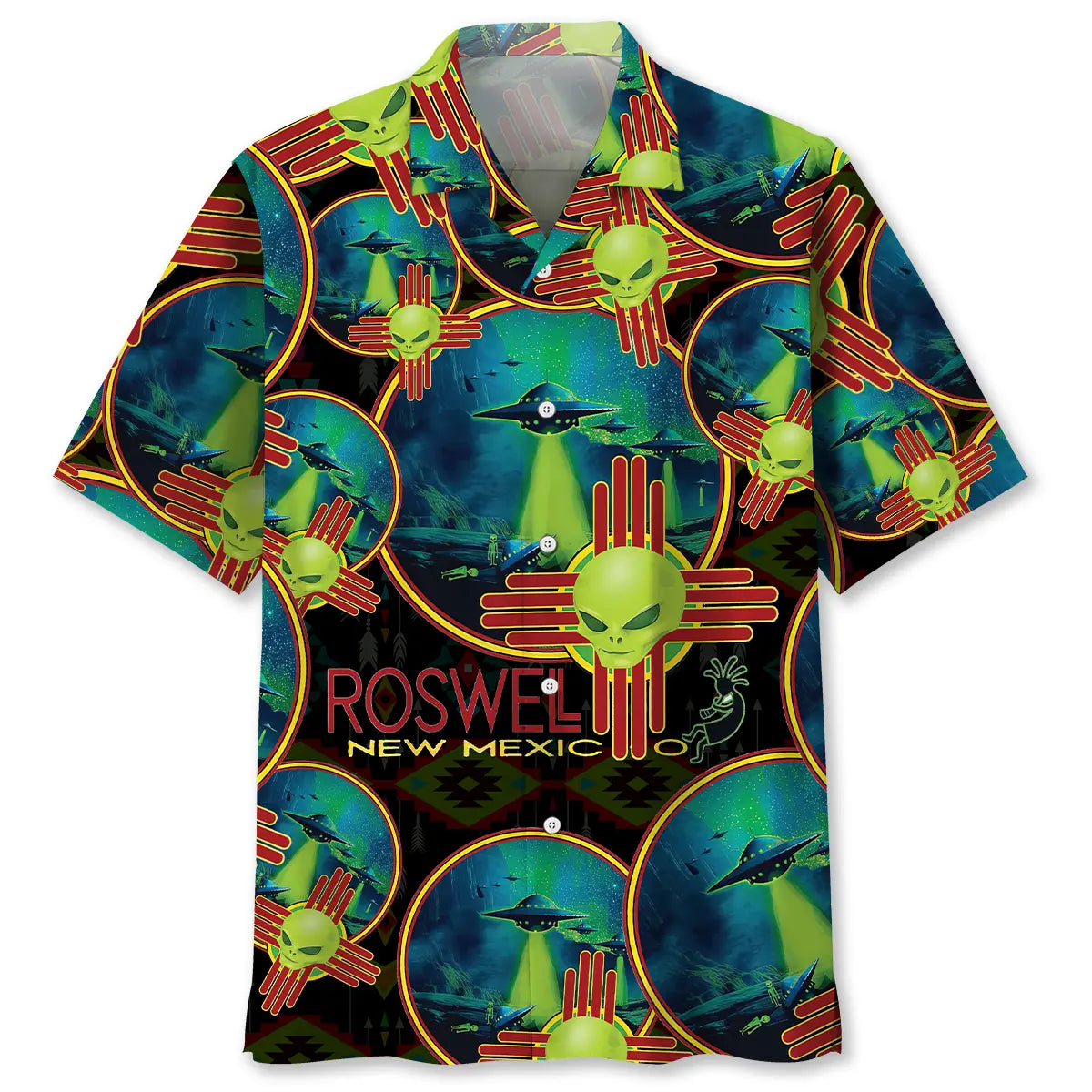 Roswell Of New Mexico Hawaiian Shirt For Island Getaway, Weekend Escape, And Vacation Style