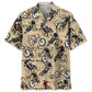 Historic Highway Mountain Bike Racing Hawaiian Shirt For Tropical Holidays, Outdoor Gatherings, And Everyday Comfort