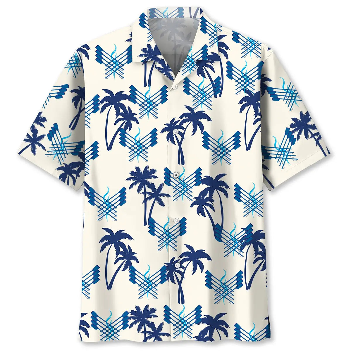 Hawaiian Shirt / Adults / S Rowing Tropical Hawaiian Shirt