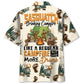 Funny Sasquatch Campfire Hawaiian Shirt For Resort Trips, Coastal Parties, And Warm Weather Style