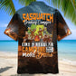 Funny Sasquatch Campfire Hawaiian Shirt For Tropical Holidays, Outdoor Gatherings, And Everyday Comfort