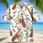 Saxophone Fly Hawaiian Shirt For Coastal Travel, Casual Events, And Comfortable Summer Wear