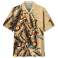 Saxophone Music Hawaiian Shirt For Beach Travel And Weekend Wear