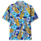 Saxophone Tropical Hawaiian Shirt For Summer Vacation And Island Inspired Style