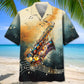 Saxophone Vintage Hawaiian Shirt For Tropical Retreat And Easygoing Fashion