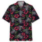 Spooky Skull Head Viking Warrior Hawaiian Shirt For Costume Parties, Summer Travel, And Distinctive Casual Wear