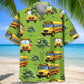 School Bus Drive Hawaiian Shirt