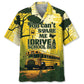 School Bus Drive Hawaiian Shirt For Summer Vacation, Beach Travel, And Casual Wear