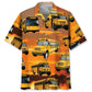 Hawaiian Shirt / Adults / S School Bus Sunset Hawaiian Shirt