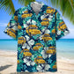 Tropical School Bus Hawaiian Shirt For Resort Trips, Coastal Parties, And Warm Weather Style