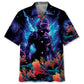 Creative Scuba Diving Hawaiian Shirt For Outdoor Adventures, Coastal Travel, And Comfortable Casual Style