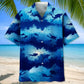 Scuba Diving Beach Hawaiian Shirt For Tropical Holidays, Outdoor Gatherings, And Everyday Comfort