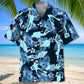 Scuba Diving Blue Nature Hawaiian Shirt For Beach Days, Summer Outings, And Thoughtful Gift Giving