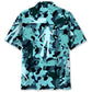 Scuba Diving Camo Hawaiian Shirt For Resort Trips, Coastal Parties, And Warm Weather Style