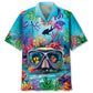 Hawaiian Shirt / Adults / S Scuba Diving Coral Mask Hawaiian Shirt