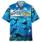 Scuba Diving Cruise Vacation Hawaiian Shirt For Beach Days, Summer Outings, And Thoughtful Gift Giving