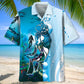 Scuba Diving Discovery Ocean Hawaiian Shirt For Coastal Travel, Casual Events, And Comfortable Summer Wear