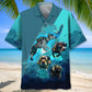 Scuba Diving Dog Dive Hawaiian Shirt For Sports Fans, Summer Outings, And Relaxed Vacation Wear
