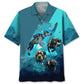 Scuba Diving Dog Dive Hawaiian Shirt For Sports Fans, Summer Outings, And Relaxed Vacation Wear