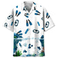 Scuba Diving Hawaiian Shirt For Summer Vacation, Beach Travel, And Casual Wear