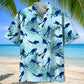 Scuba Diving Ocean Light Hawaiian Shirt For Coastal Travel, Casual Events, And Comfortable Summer Wear