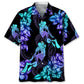 Tropical Scuba Diving Hawaiian Shirt For Coastal Travel, Casual Events, And Comfortable Summer Wear
