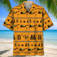 Vintage Scuba Diving Tool Hawaiian Shirt For Outdoor Adventures, Coastal Travel, And Comfortable Casual Style
