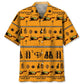 Vintage Scuba Diving Tool Hawaiian Shirt For Outdoor Adventures, Coastal Travel, And Comfortable Casual Style