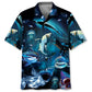 Shark Creative Pattern Hawaiian Shirt For Island Vacations, Weekend Events, And Relaxed Everyday Outfits