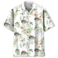 Tropical Shih Tzu Hawaiian Shirt For Resort Trips, Coastal Parties, And Warm Weather Style