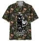 Skull Camouflage Hawaiian Shirt For Mythic Art Lovers, Coastal Outings, And Thoughtful Gift Giving