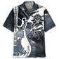 Hawaiian Shirt / Adults / S Skull Guitar Gothic Rock Style Hawaiian Shirt