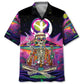 Hawaiian Shirt / Adults / S Skull Hippie Style Hawaiian Shirt