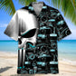 Skull Photographer Hawaiian Shirt For Resort Trips, Coastal Parties, And Warm Weather Style