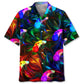 Colorful Skydiving Hawaiian Shirt For Island Vacations, Resort Wear, And Relaxed Seasonal Style